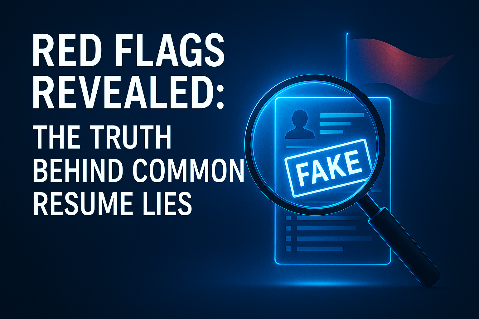 Red Flags Revealed The Truth Behind Common Resume Lies